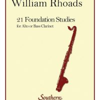 21 Foundation Studies for Alto or Bass Clarinet